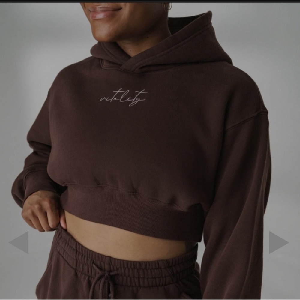 Balance Athletica Vitality Affirmation hoodie. Size medium.